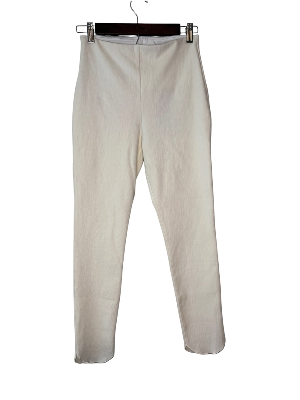 Lysse Women’s Knit Stretch Denim Offwhite Size Small NWT